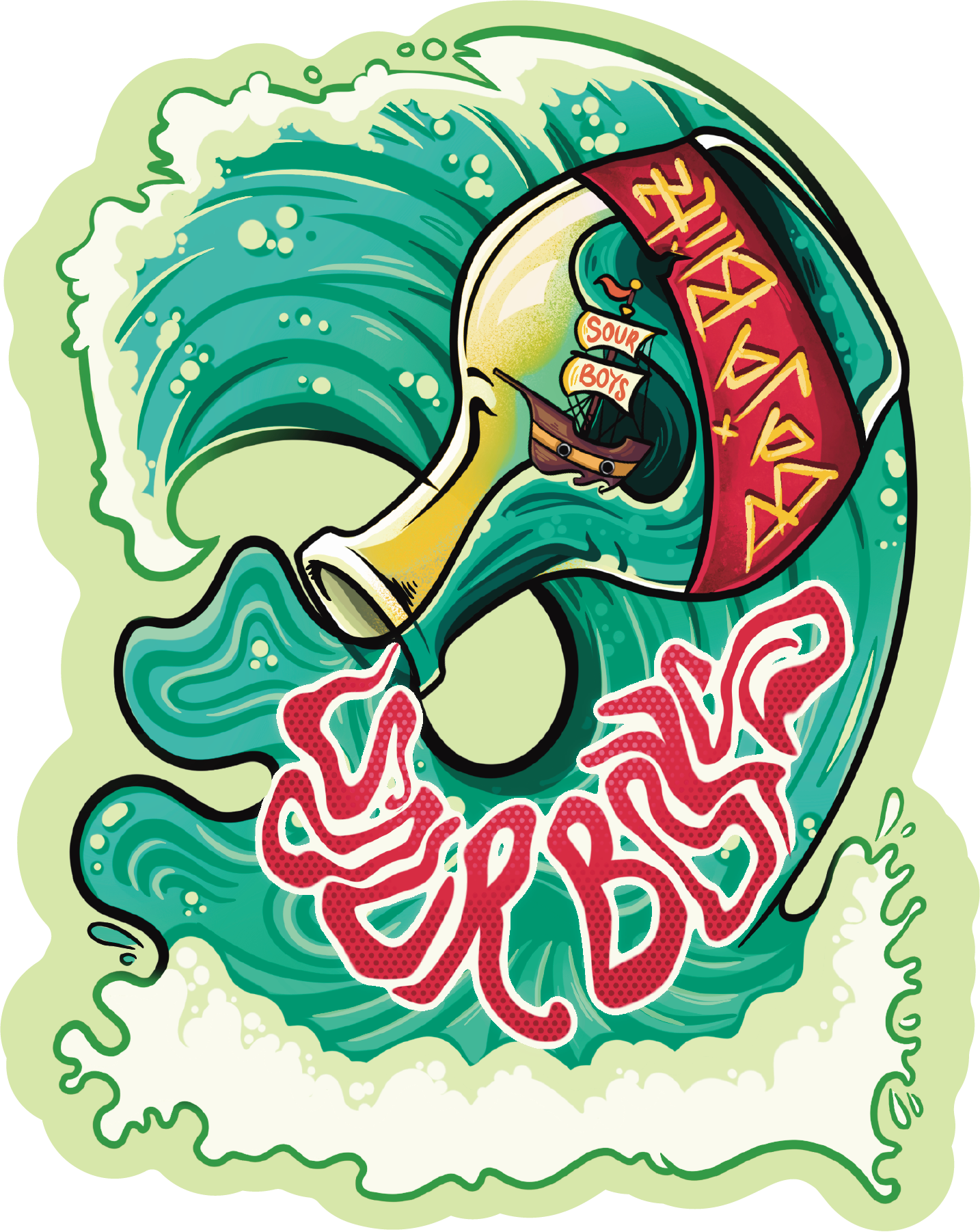 Baja Blitz Sticker