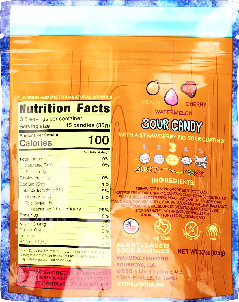 Fig Garden Sour Gummies