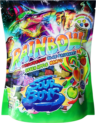 Rainbow Sour Gummies