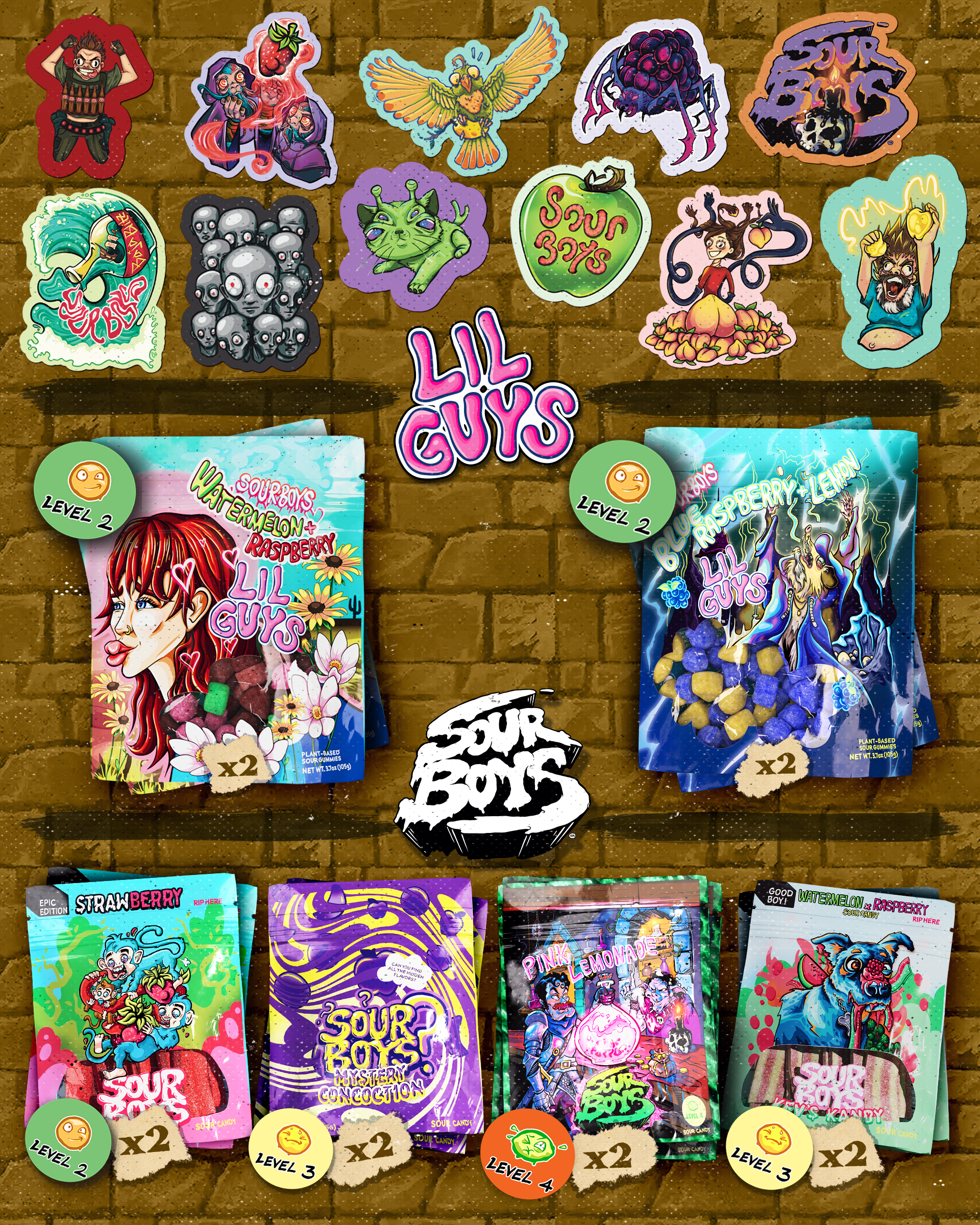 SourBoys Starter Pack