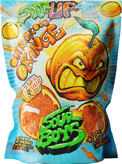 Outrageous Orange SourUp! Sour Powder