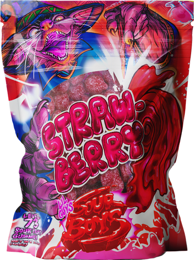 Strawberry Sour Gummies