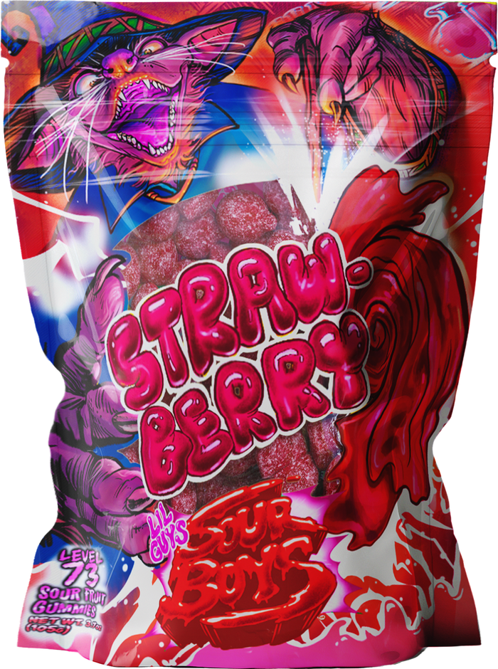 Strawberry Sour Gummies