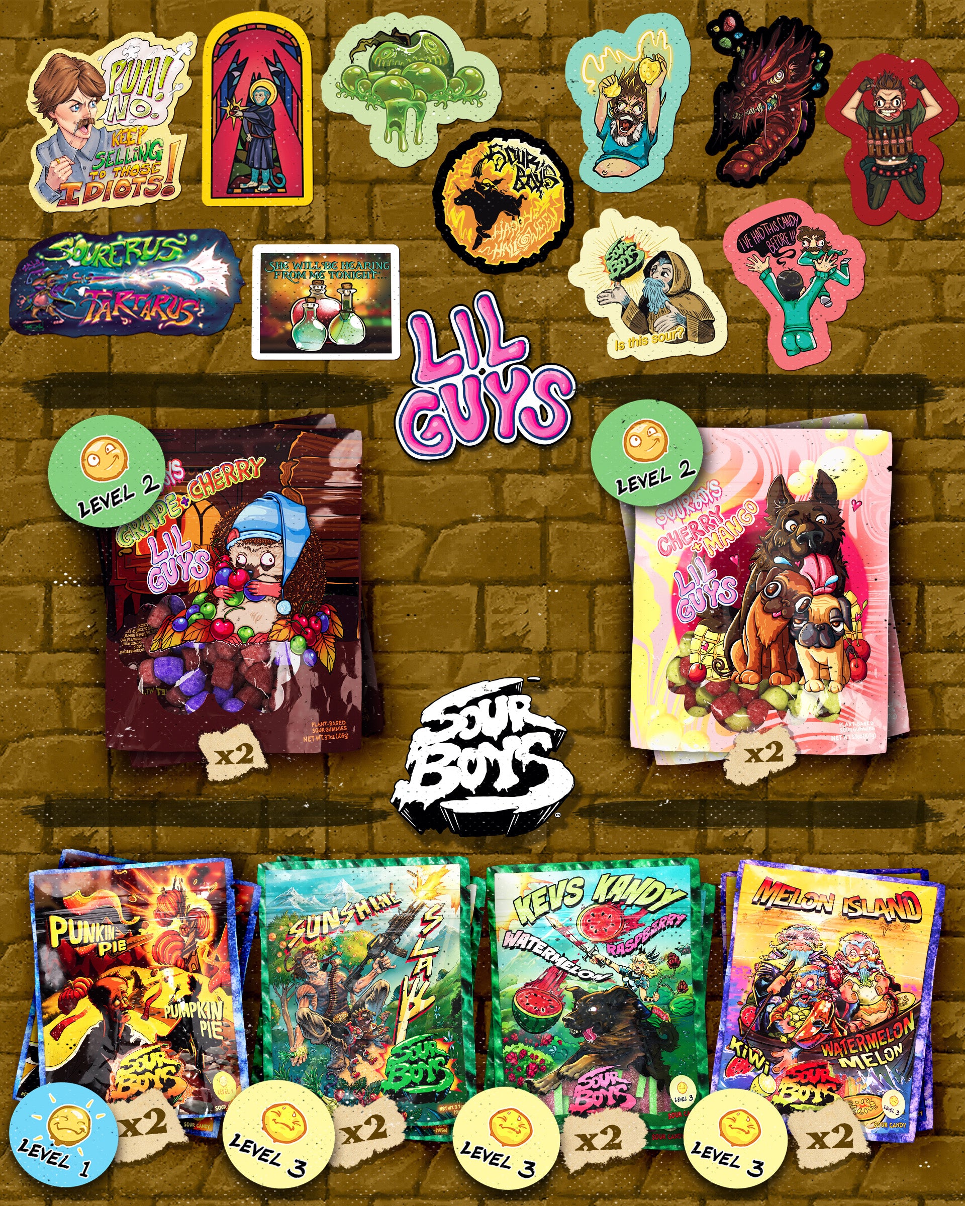 SourBoys Starter Pack