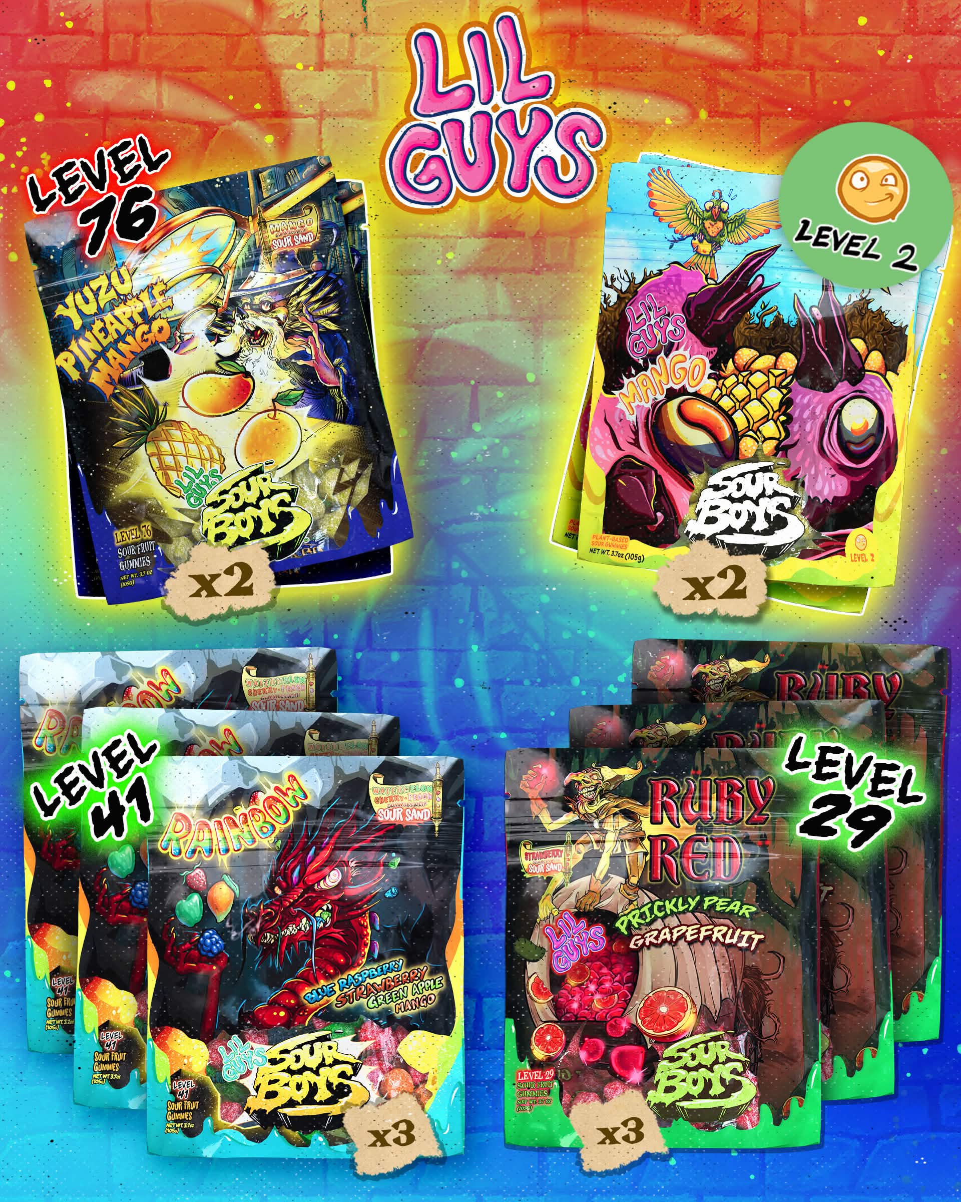 SourBoys The Tropic Thunder Bundle
