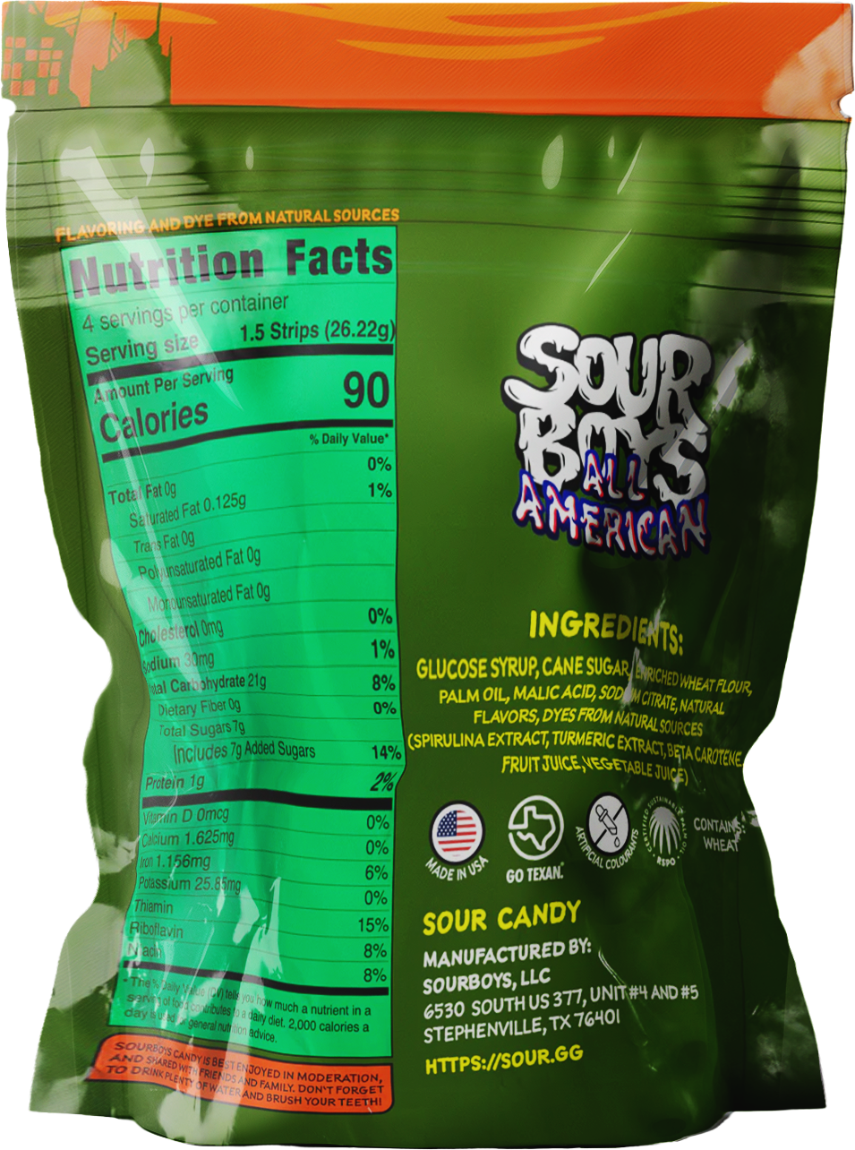 All American Sour Belts