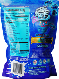 Blue Raspberry Sour Gummies