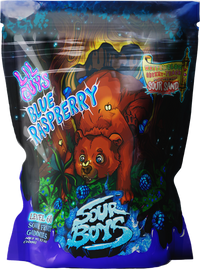 Blue Raspberry Sour Gummies