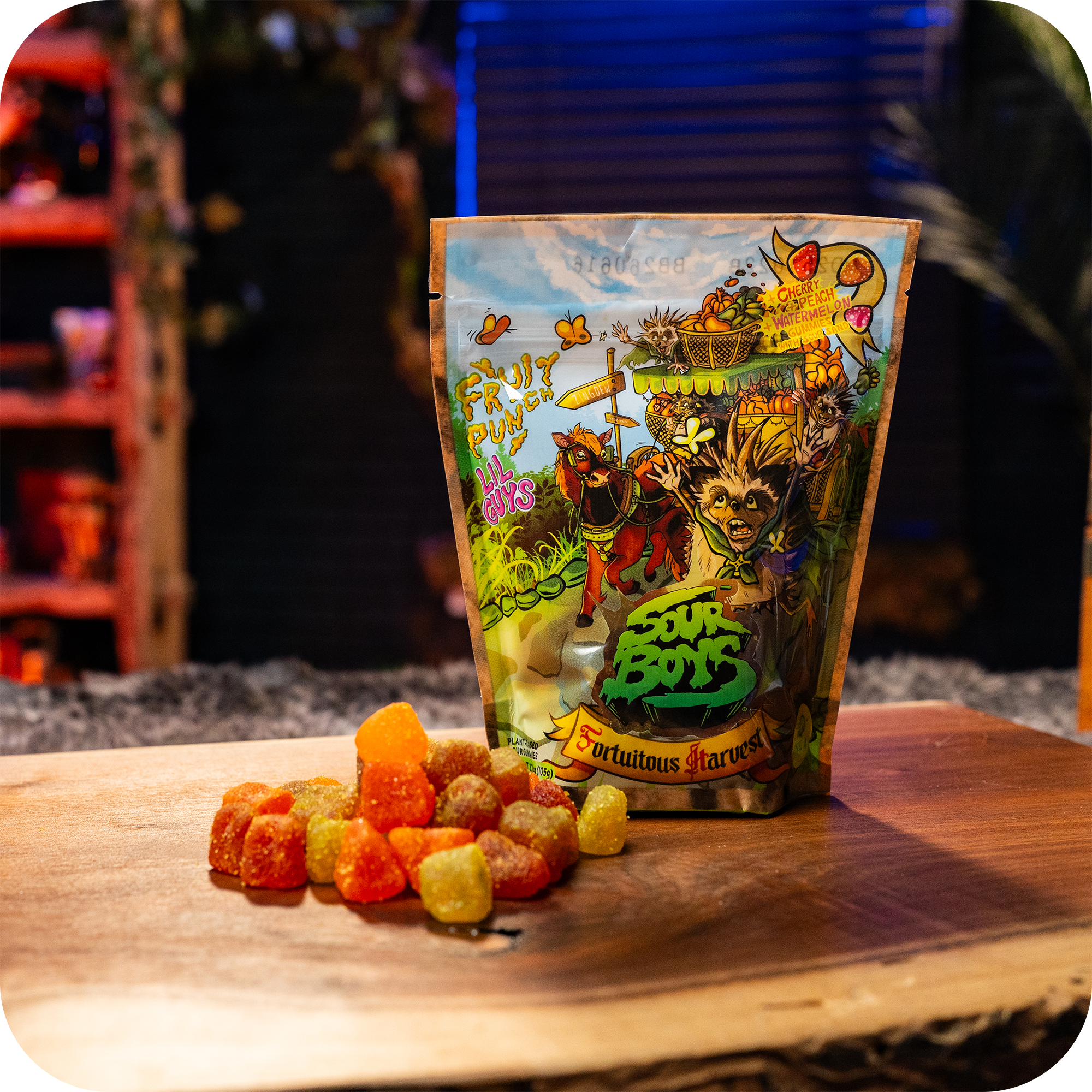 Fortuitous Harvest Sour Gummies