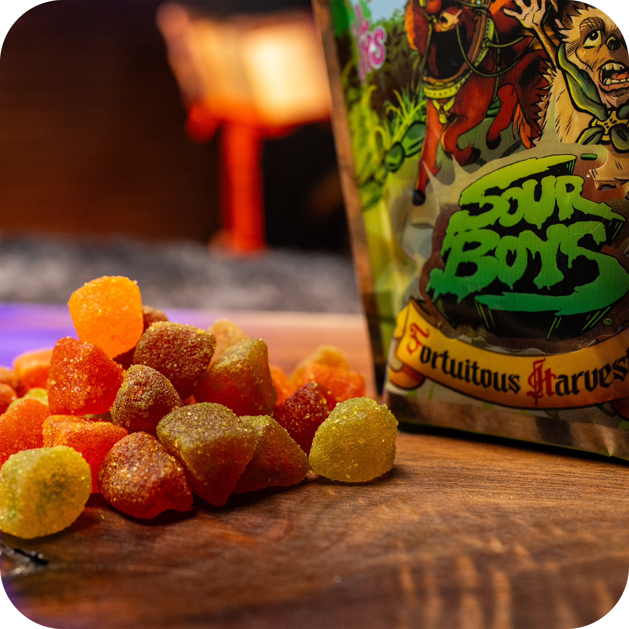 Fortuitous Harvest Sour Gummies