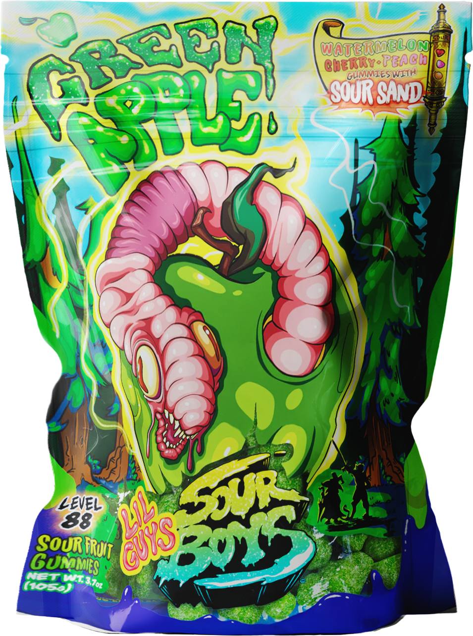 Green Apple Sour Gummies