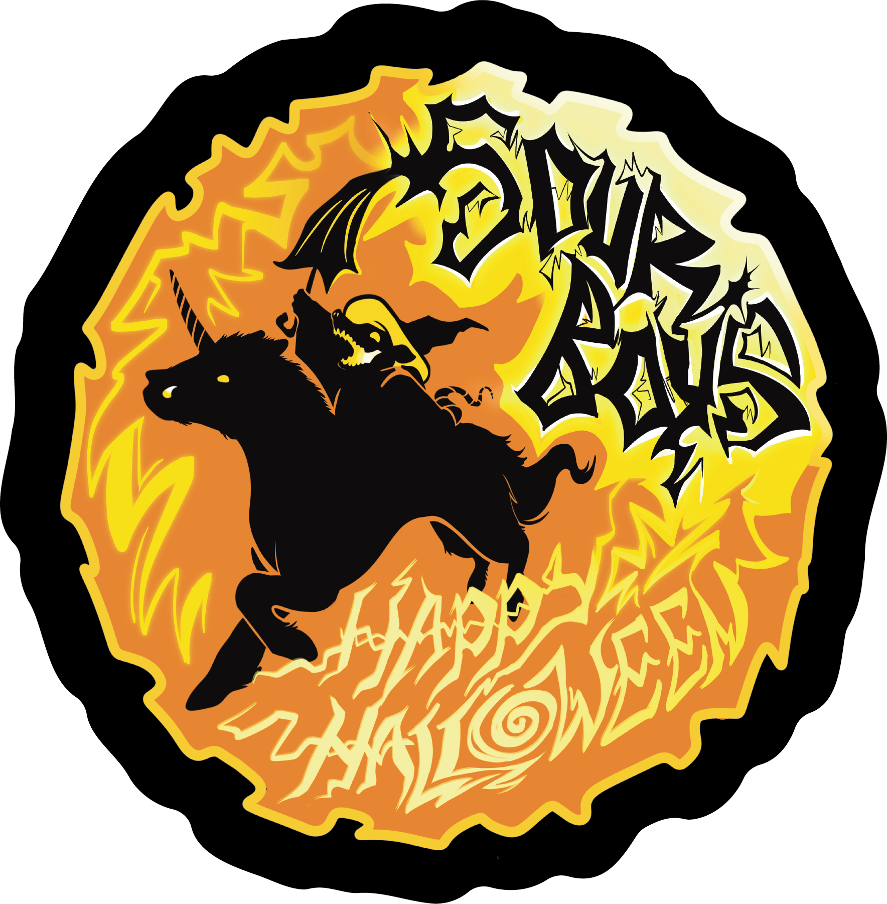 Happy Halloween Sticker