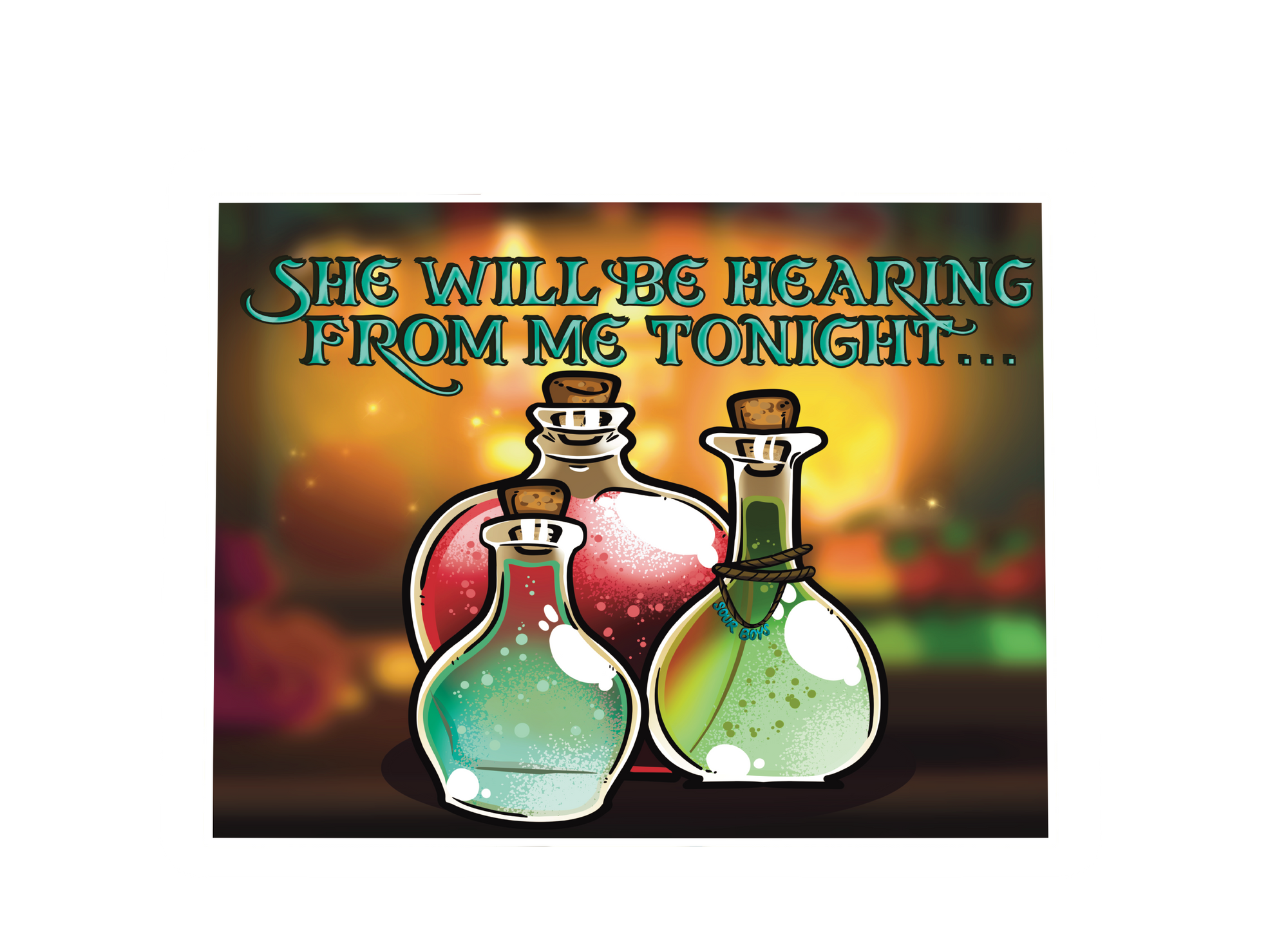 Magic Potions Sticker