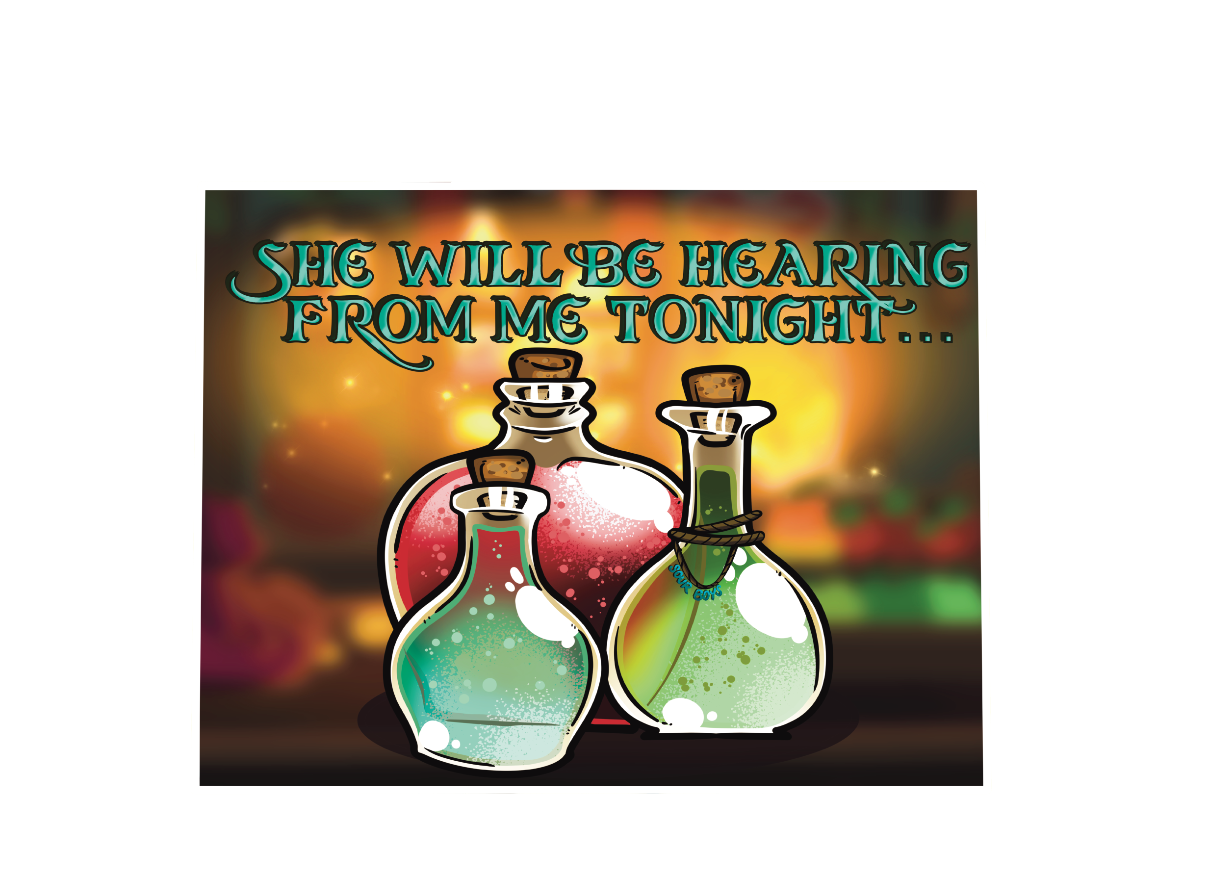 Magic Potions Sticker