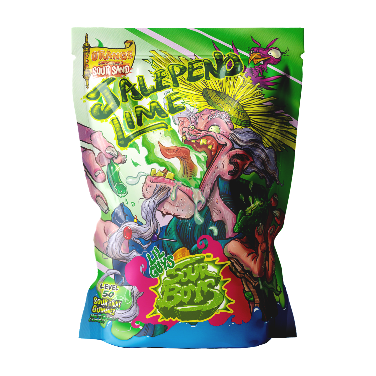 Jalapeno Lime Sour Gummies