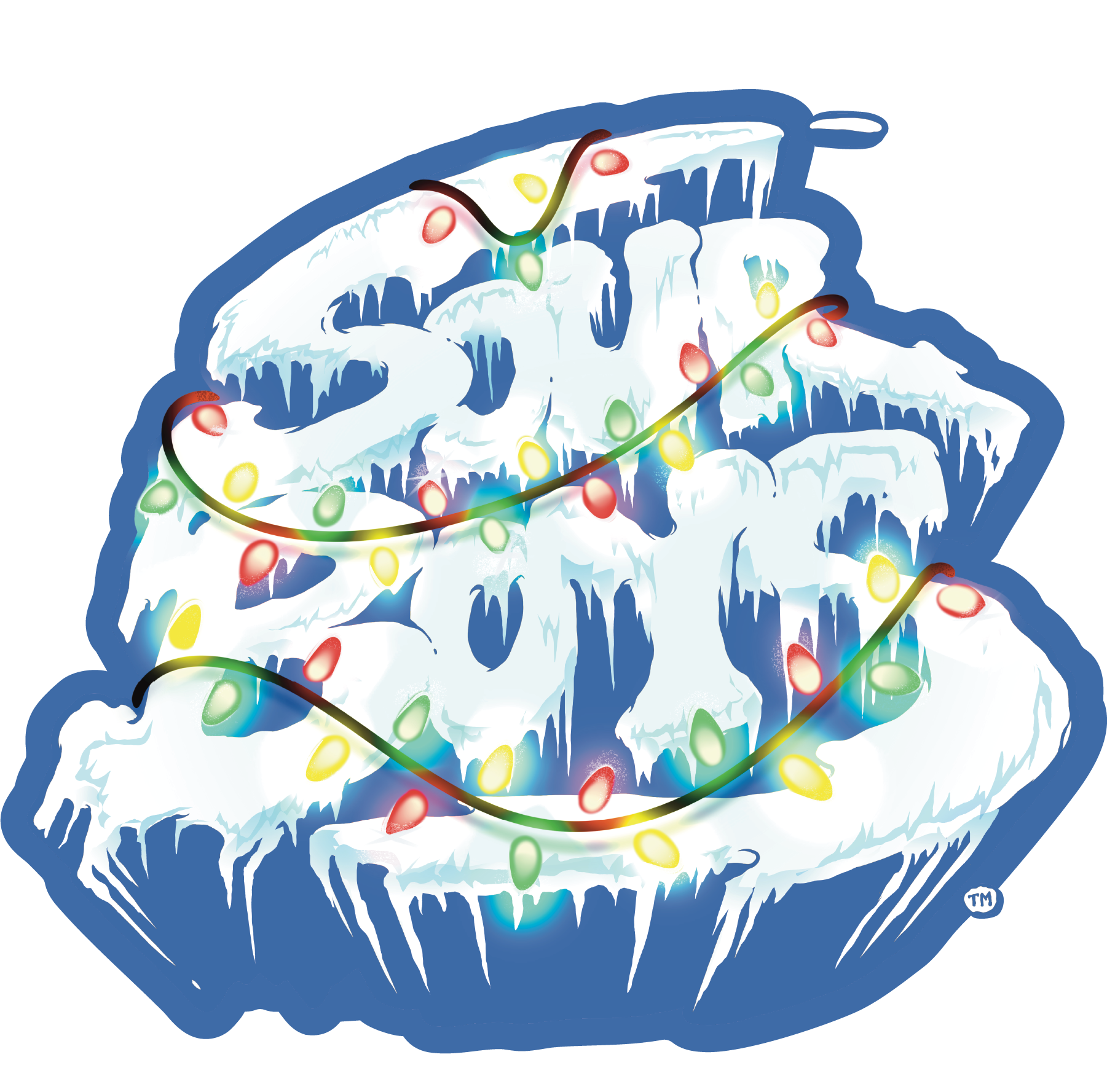 Holiday Logo Sticker