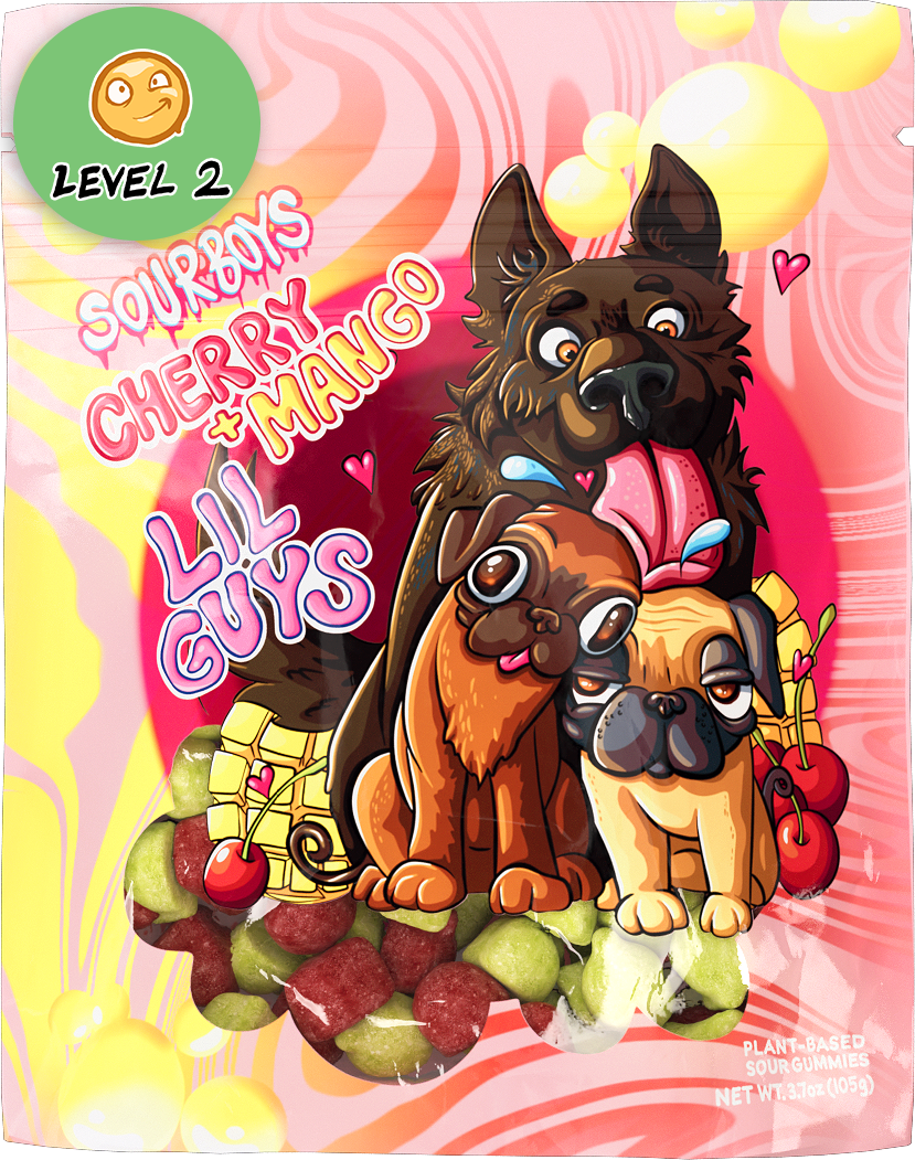 Cherry Mango Sour Gummies