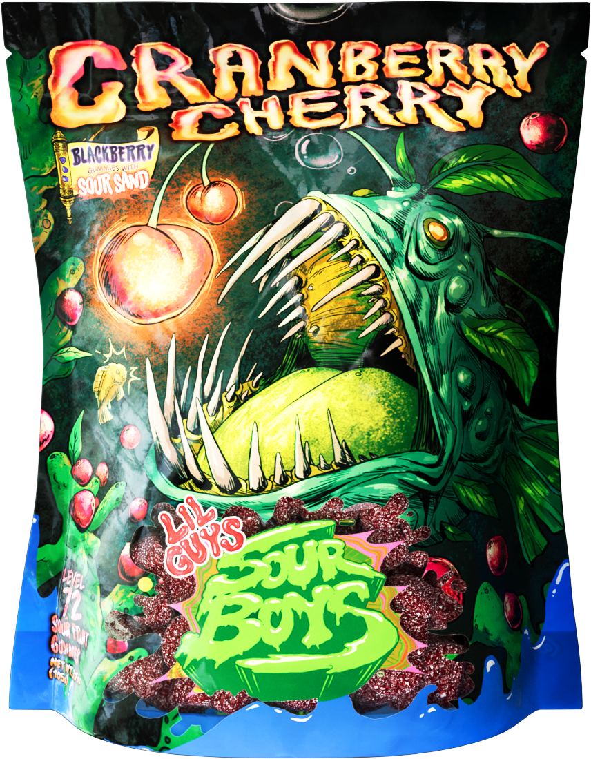 Cranberry Cherry Sour Gummies