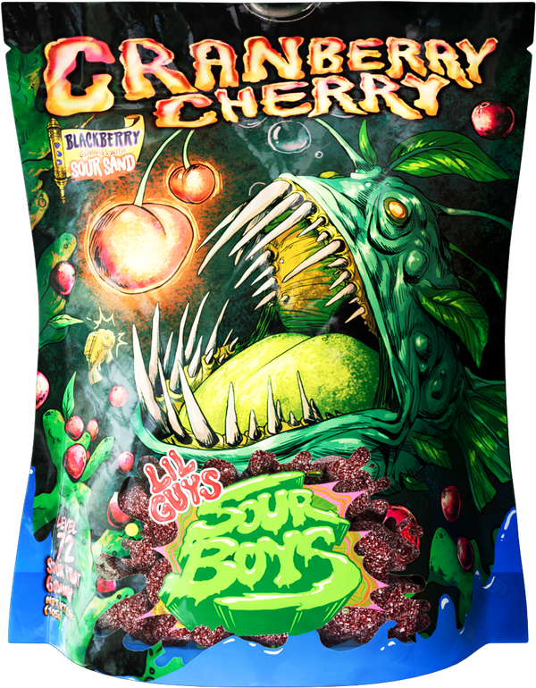Cranberry Cherry Sour Gummies