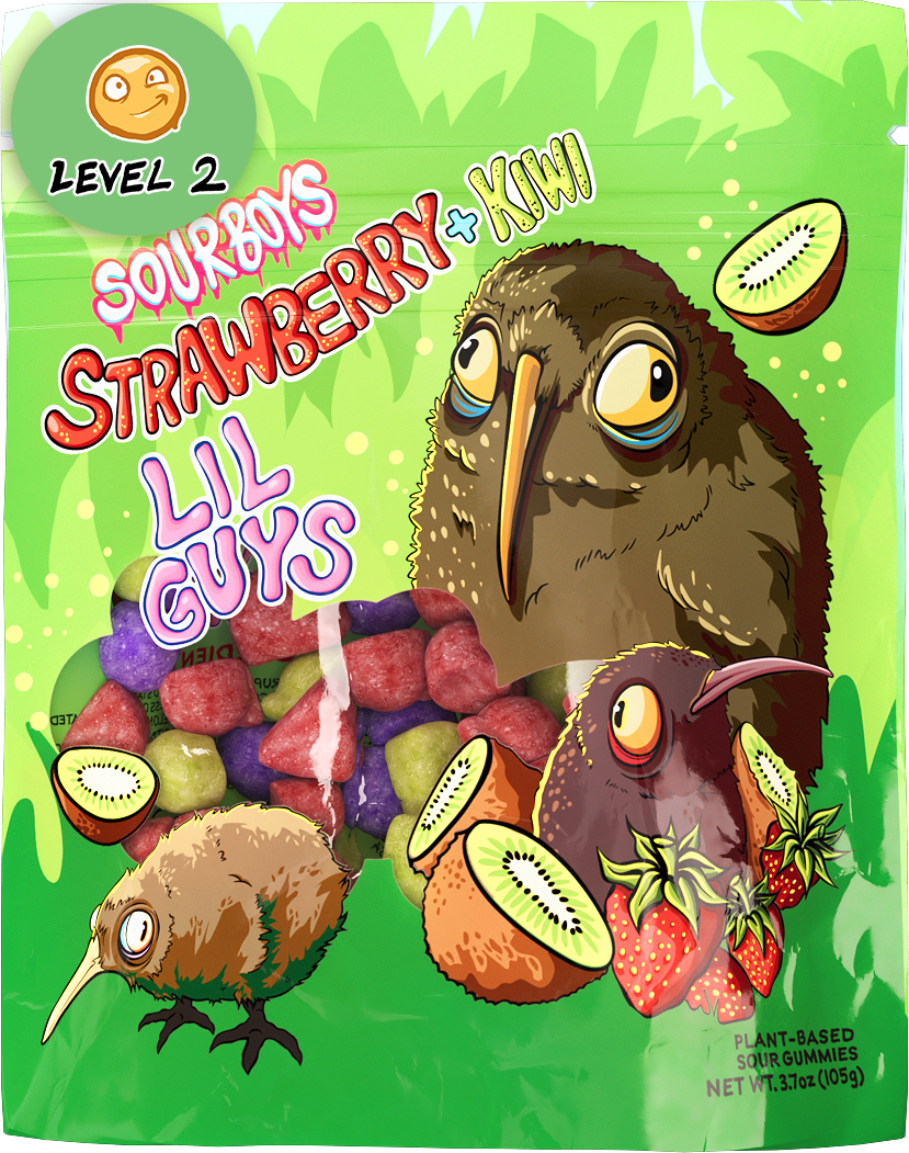 Strawberry Kiwi Sour Gummies