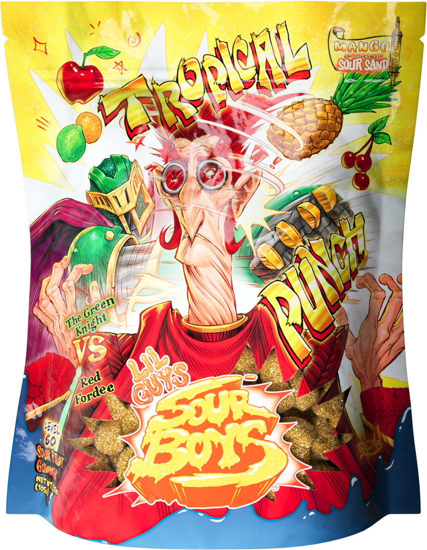 Tropical Punch Sour Gummies