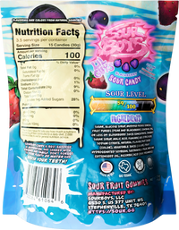 Acai Strawberry Sour Gummies