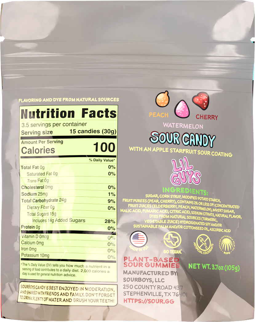 Golden Apple Sour Gummies