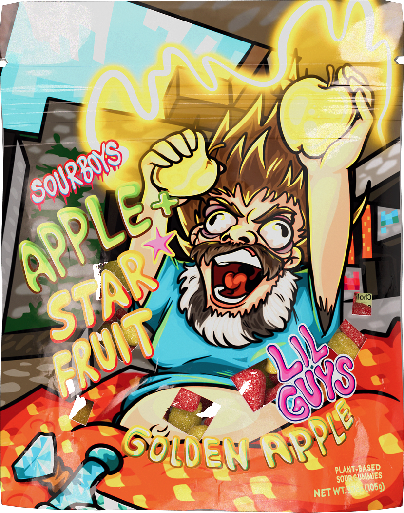 Golden Apple Sour Gummies