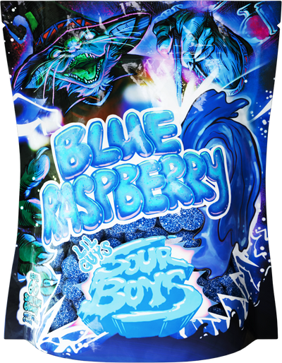 Blue Raspberry Sour Gummies
