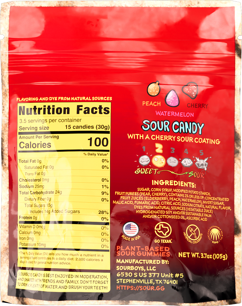 Corporate Greed Sour Gummies