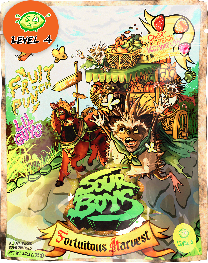 Fortuitous Harvest Sour Gummies