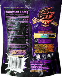 Pitch Black Sour Gummies