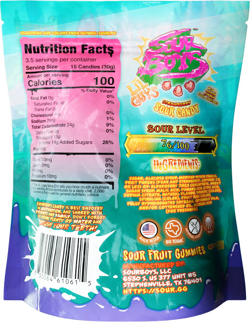 Guava Citrus Sour Gummies