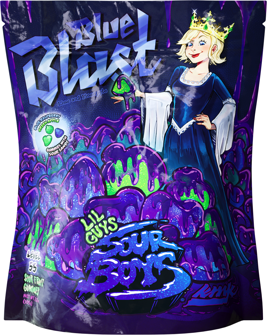 Blue Blast Sour Gummies