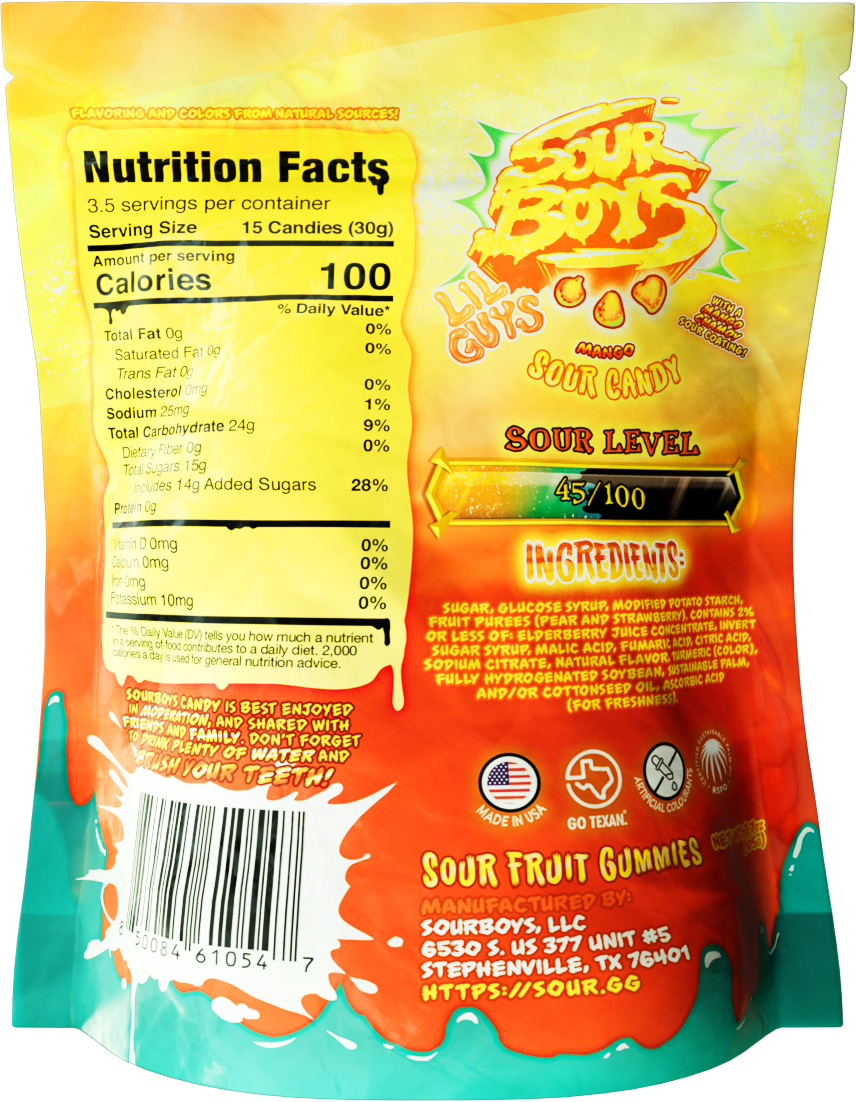 Mango Chamoy Sour Gummies