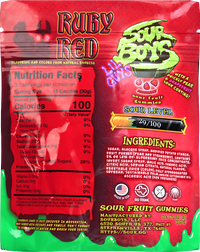 Grapefruit Prickly Pear Sour Gummies