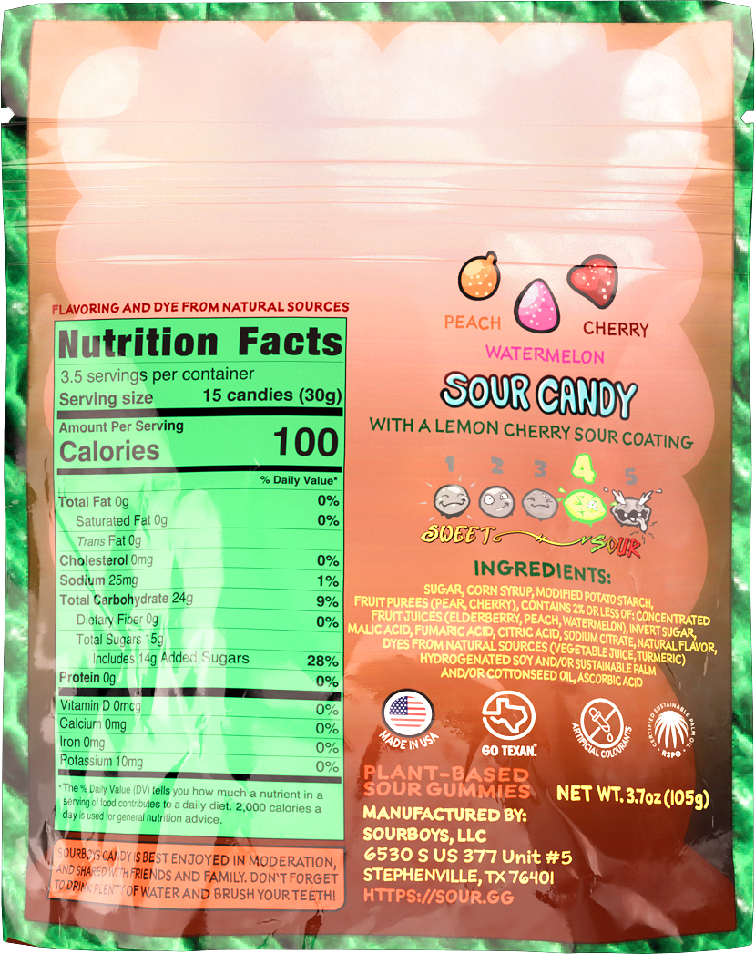 Silent Night Sour Gummies