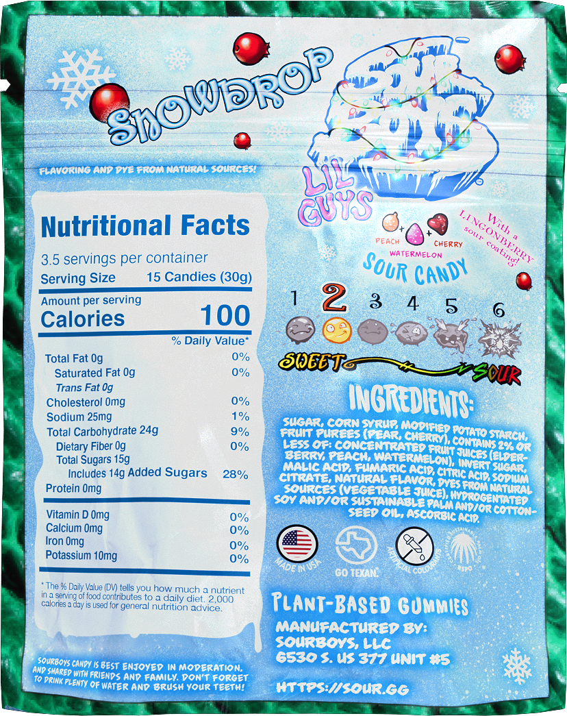 Lingonberry Sour Gummies