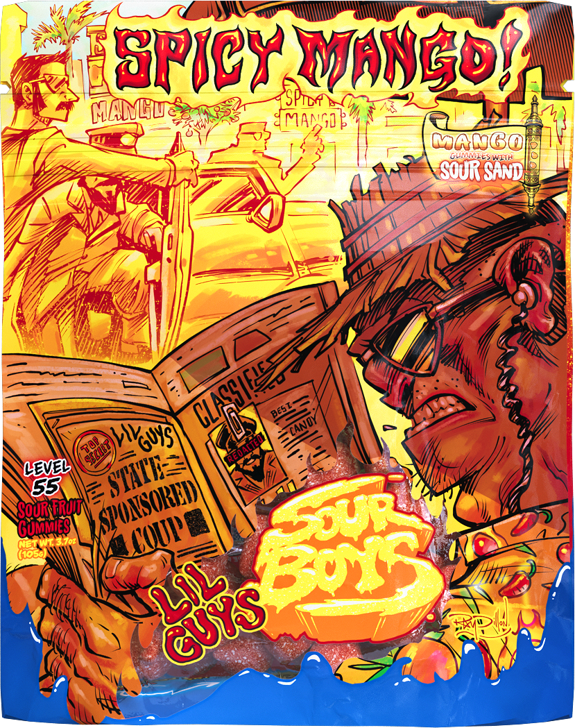 Spicy Mango Sour Gummies