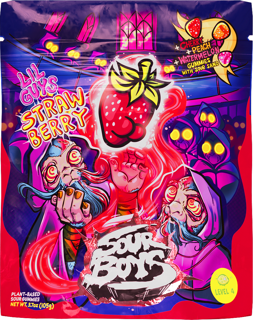 Strawberry Sour Gummies