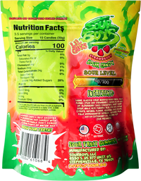 Strawberry Lime Sour Gummies