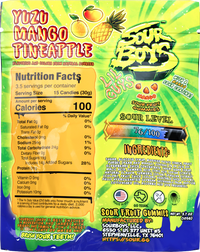 Pineapple Mango Yuzu Sour Gummies