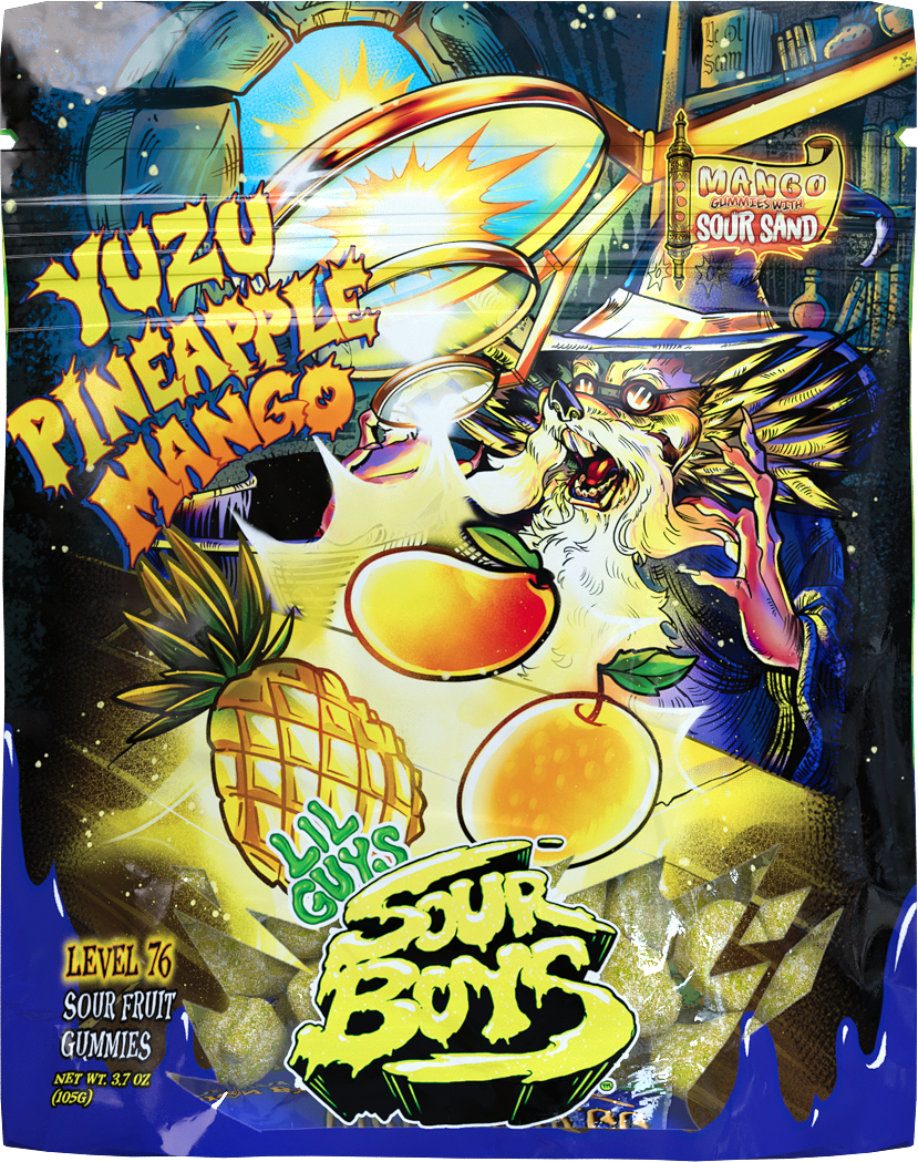 Pineapple Mango Yuzu Sour Gummies