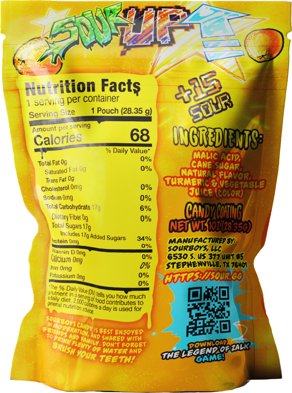 Outrageous Orange SourUp!