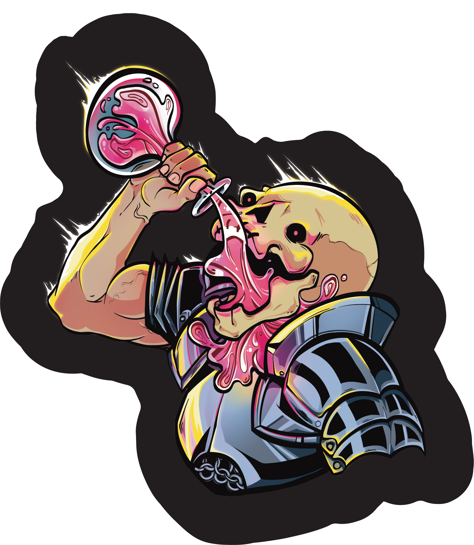 Potion Skeleton Sticker