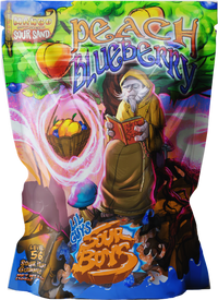 Peach Blueberry Sour Gummies