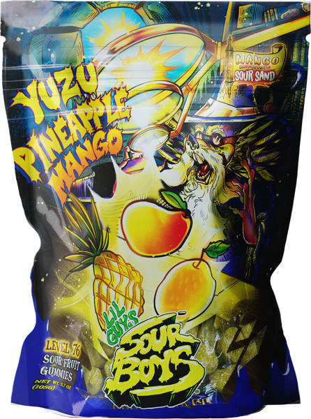 Pineapple Mango Yuzu Sour Gummies – SourBoys