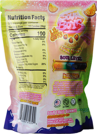 Rainbow Sherbet Sour Gummies