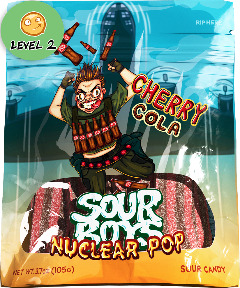 Nuclear Pop Sour Belts