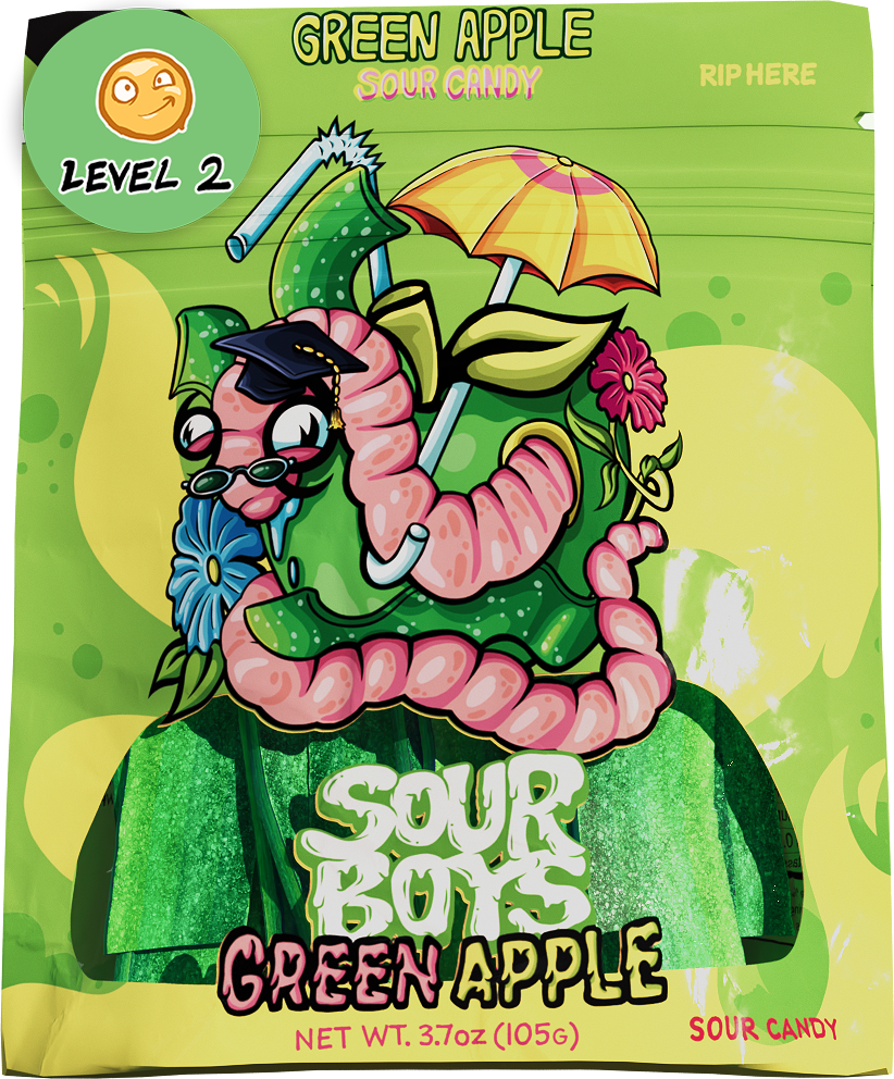 Green Apple Sour Belts
